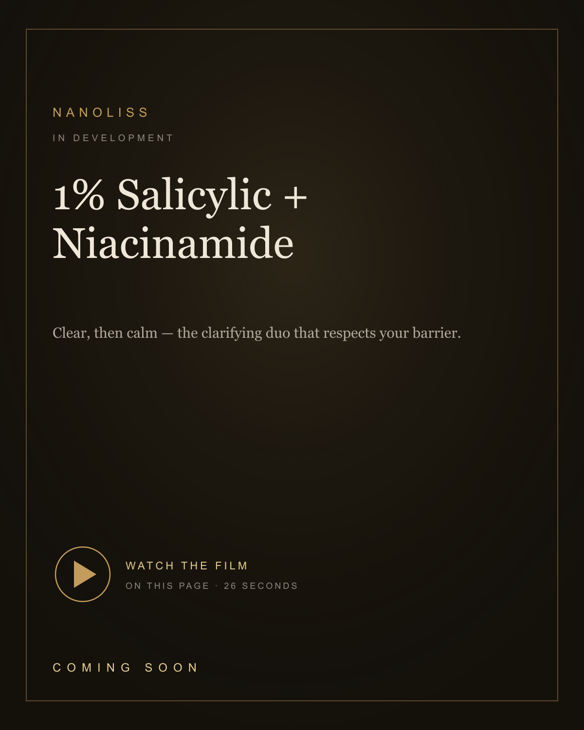 1% Salicylic + Niacinamide