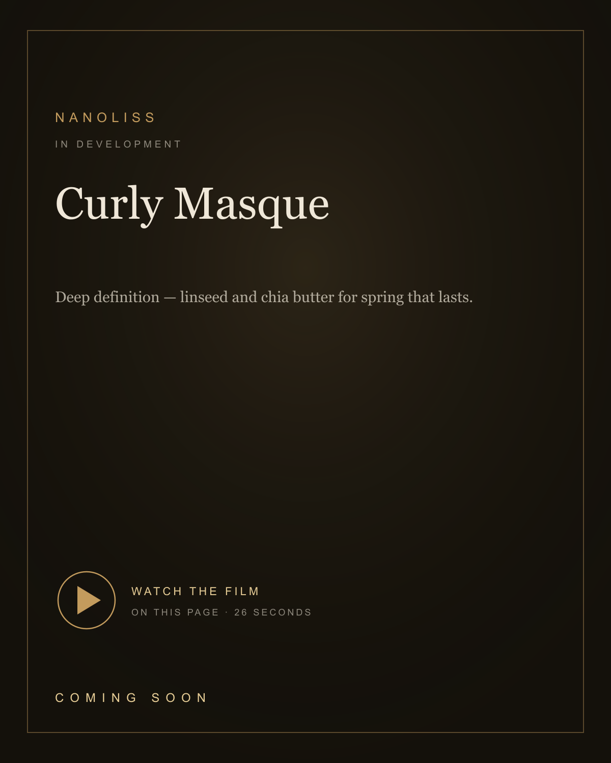 Curly Masque