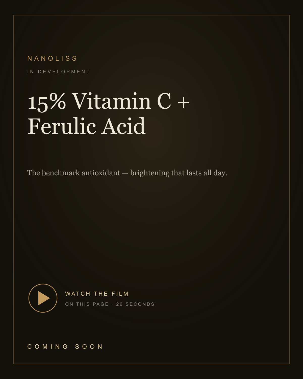 15% Vitamin C + Ferulic Acid