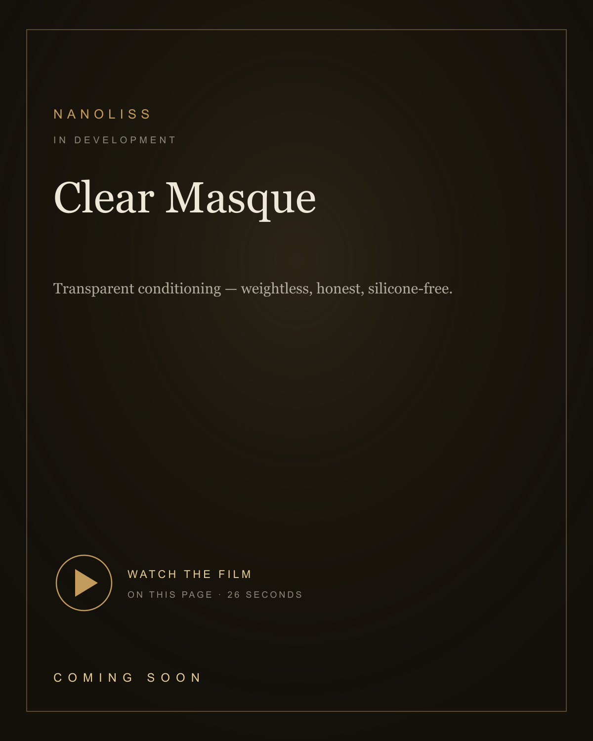 Clear Masque