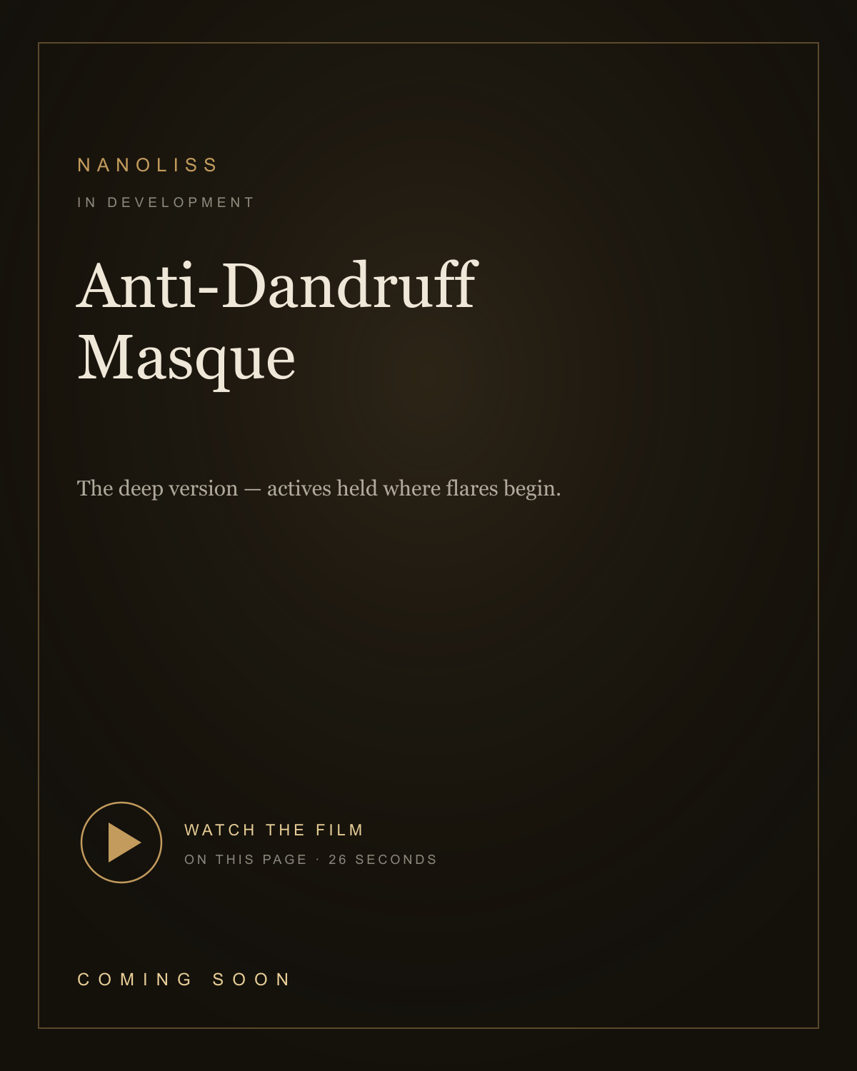 Anti-Dandruff Masque